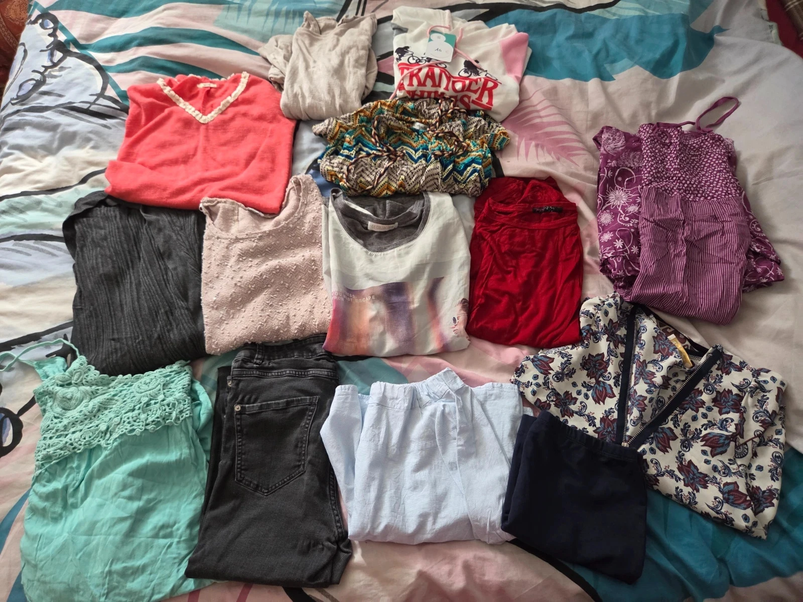 💜Lots de 12 vêtements femme de XS à L